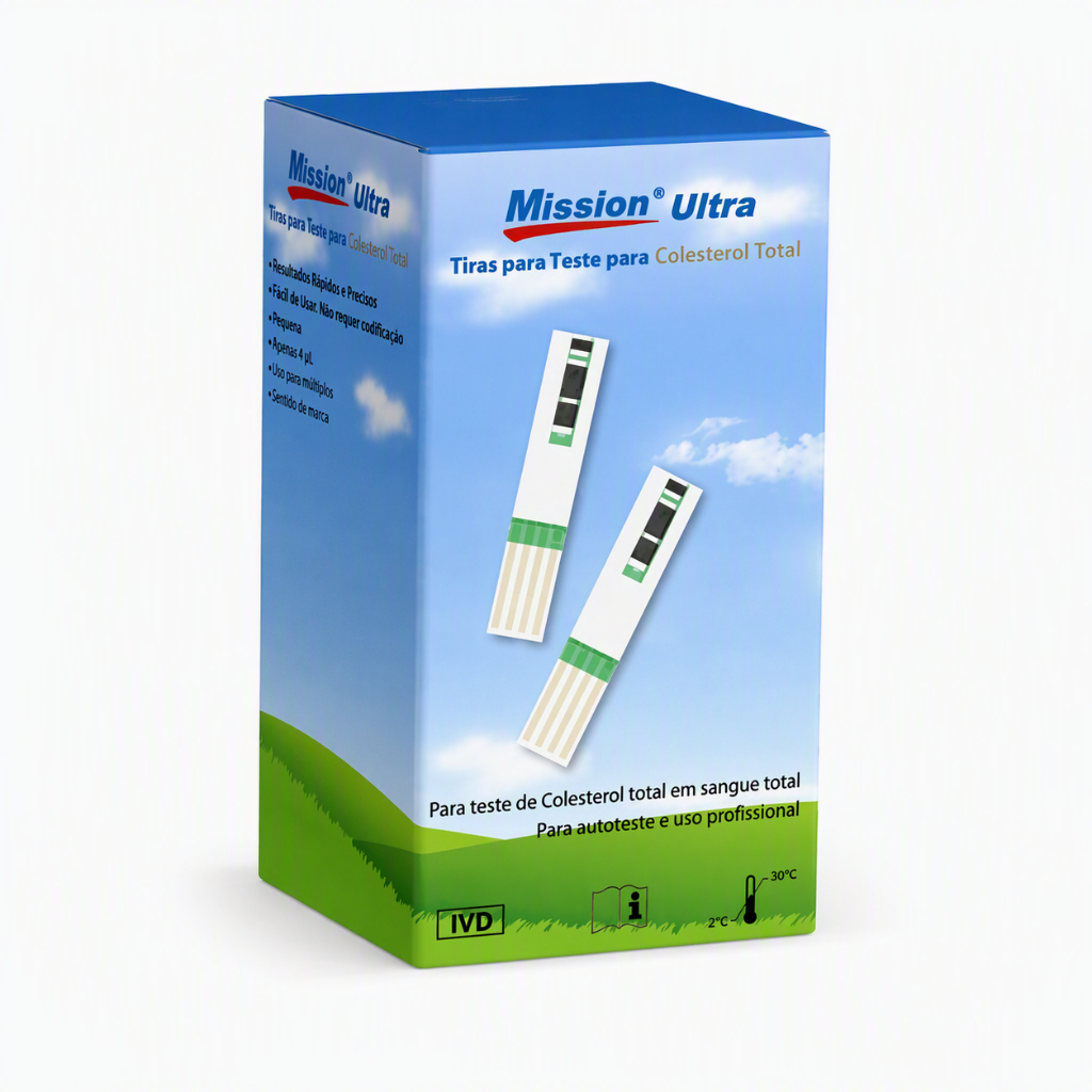 5 Tiras para Colesterol Mission Ultra