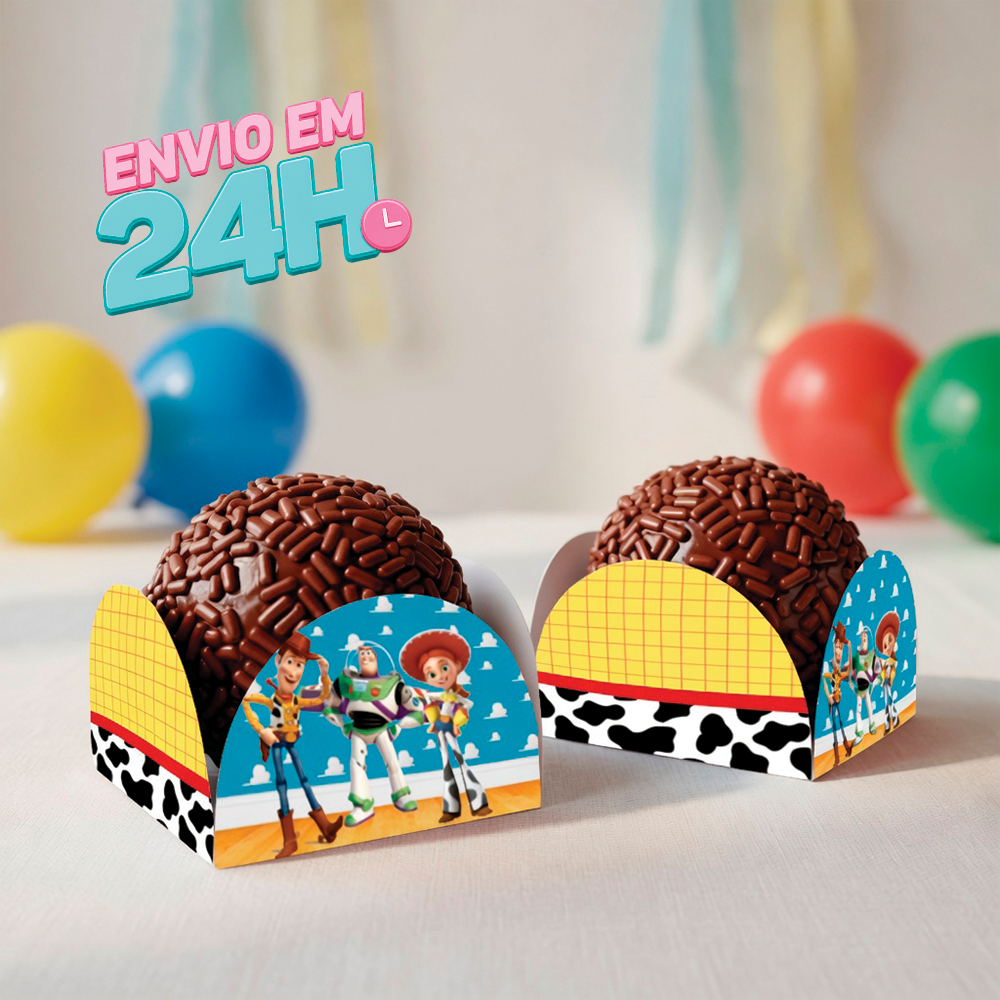 Forminha de Doces Toy Story Personalizada no Tema| Lembrancinha de Festa | Aniversário | Porta Doce Festa de Anivesário