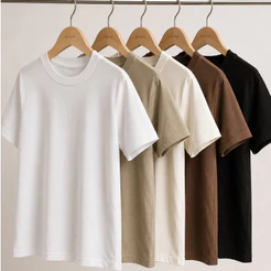Kit 5 Camisetas Premium Infantil 100% Algodão Penteado Menino Menina Toque Suave Leve Básico Casual