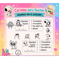 Carimbo Automático Nykon - Personalizado Checked