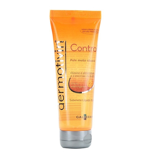 Dermotivin Control Sabonete Líquido Facial 70ml