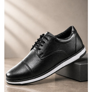Sapato Masculino Casual Social Oxford Derby Moderno Confortável Atemporal Antiderrapante Estiloso