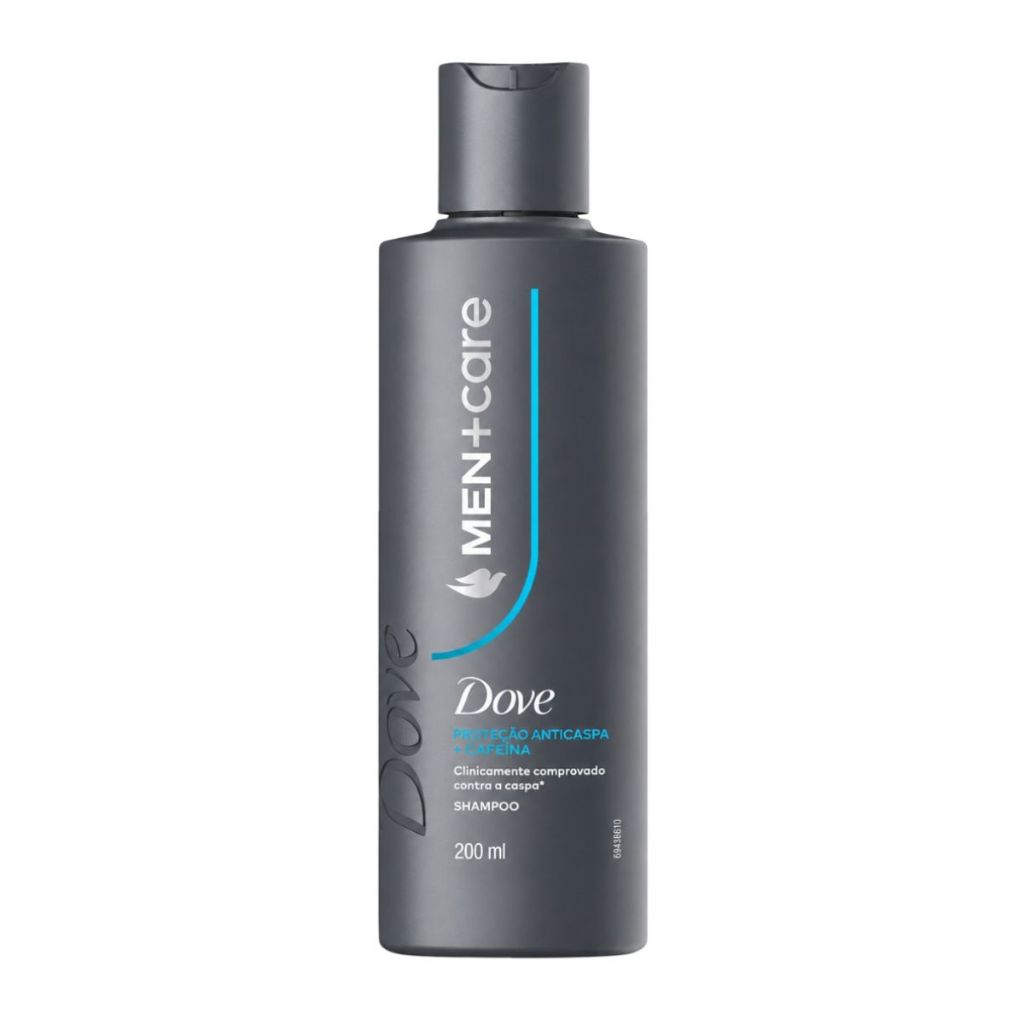 Shampoo Dove Men+Care Proteção Anticaspa Com Cafeína 200ml