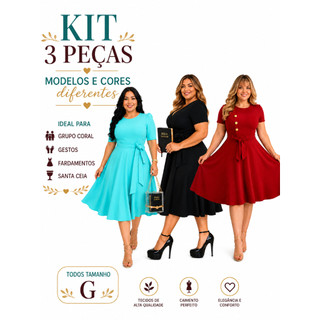 Vestido Midi Plus Size Tamanho Grande Tendencia Curve Festa Luxo Evangélico Cinto Manga Princesa Verde Musgo Pastel