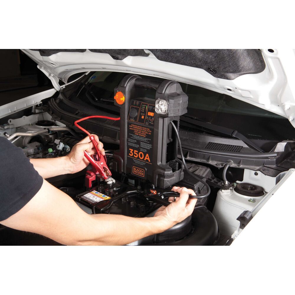 Arrancador Auxiliar de Partida JS350CC BLACK+DECKER Com Compressor Inflador 110V · foto 2