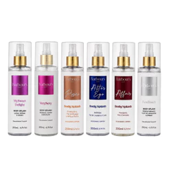 Kit 6 Body Splash Barbour's Beauty 200ml
