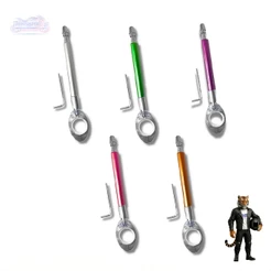 ANTENA CORTA PIPA MOTO RETRÁTIL ANTI CEROL AÇO INOX GUIDÃO