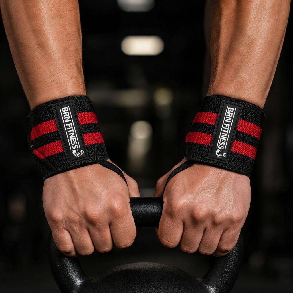 Munhequeira Pulso Punho Elástica Compressão Musculação LPO Esportes Musculação Treino