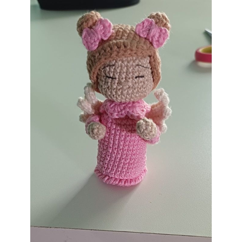 Anjinho amigurumi 8cm| Santinha| Lembrancinha Batizado| Aniversário| Presente Personalizado| Chaveiro| Mimos feito à mão