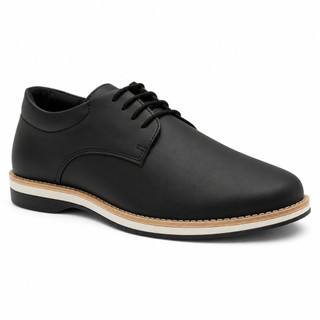 Sapato Social Masculino Casual Oxford FOSCO Improvizzo Elegância  Modernidade Solado Em Borracha Antiderrapante
