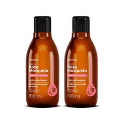 Kit 2un Óleo Corporal Rosa Mosqueta Farmax 100ml