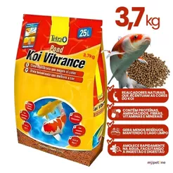 Ração Peixe Koi Vibrance Sticks Tetra - 3,7Kg