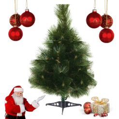 Pinheiro Canadense Àrvore De Natal 60cm Galhos Verde Luxo Decoração Natalina