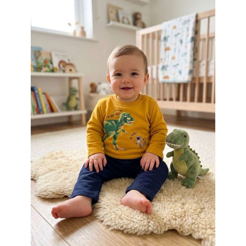 Conjunto Bebê Moletom Infantil Inverno Brandili