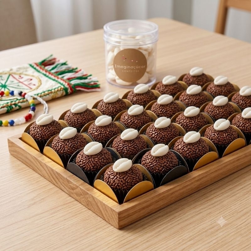 60 Mini Confeitos de açúcar Búzios para decorar doces e chocolates — imagem 2 de 2