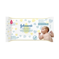 Lenços Umedecidos JOHNSON'S® Baby Recém Nascido, 96 unidades