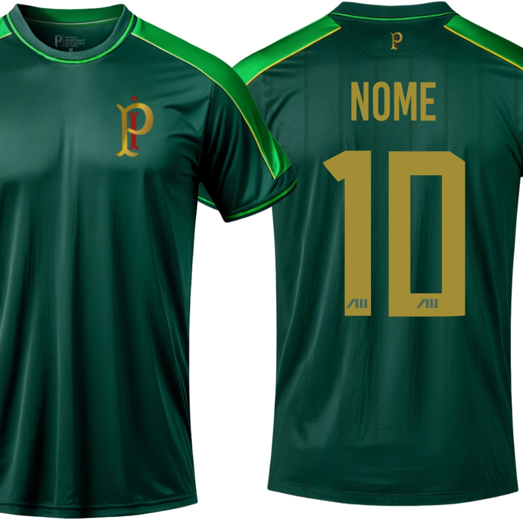 Camisa Palmeiras Ultra Adulto Personalizada Nome + Numero Masculina Adulto Torcedor Original Dryfit