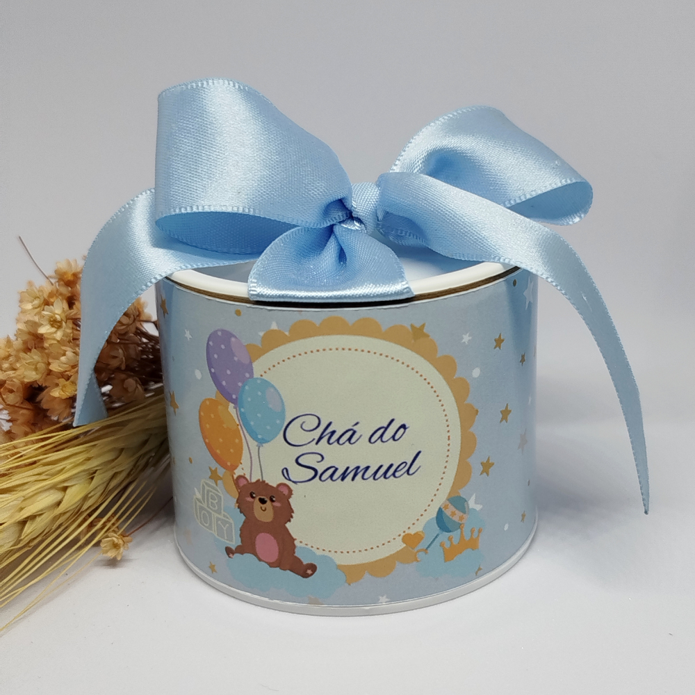Kit tubolatas personalizadas - 5X6 Ursinho | Lembrancinha chá de bebê | aniversário | casamento | maternidade | batizado