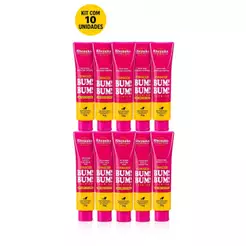 Kit 10 Gel Firmador De Bumbum Barriga Coxas E Abdômen 150g