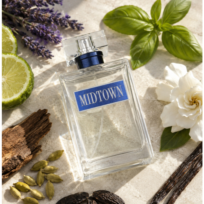 PERFUME MASCULINO MIDTOWN PRIMACIAL PERFUME AMADEIRADO · foto 2