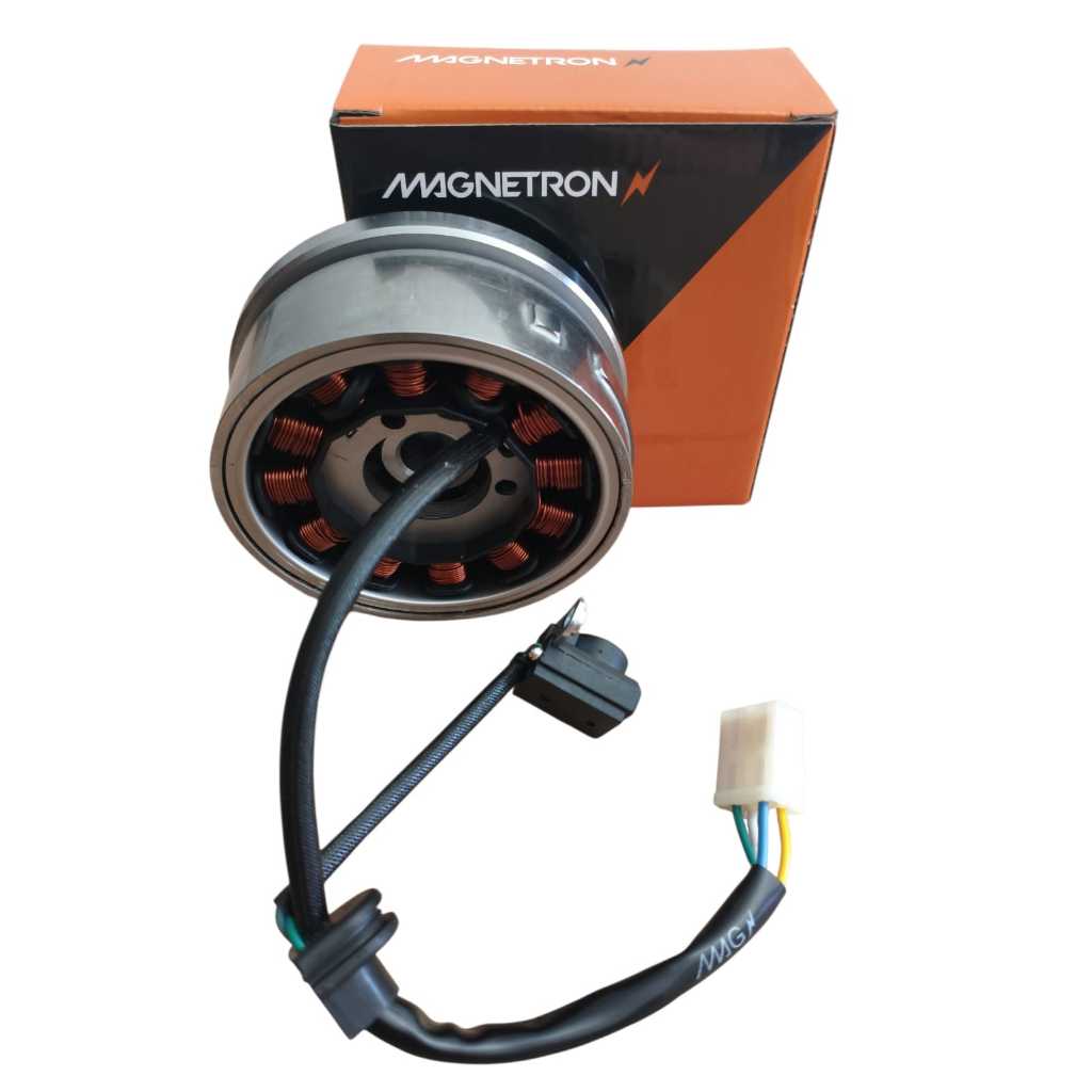 Super kit Honda volante e estator CG FAN 125 PARTIDA ELETRICA 2009 2010 2011 2012 2013 2014 2015 Cod.9035