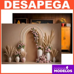 Fundo Fotográfico Cenário Tecido Sublimado Vários Modelos 260x170 - Desapega