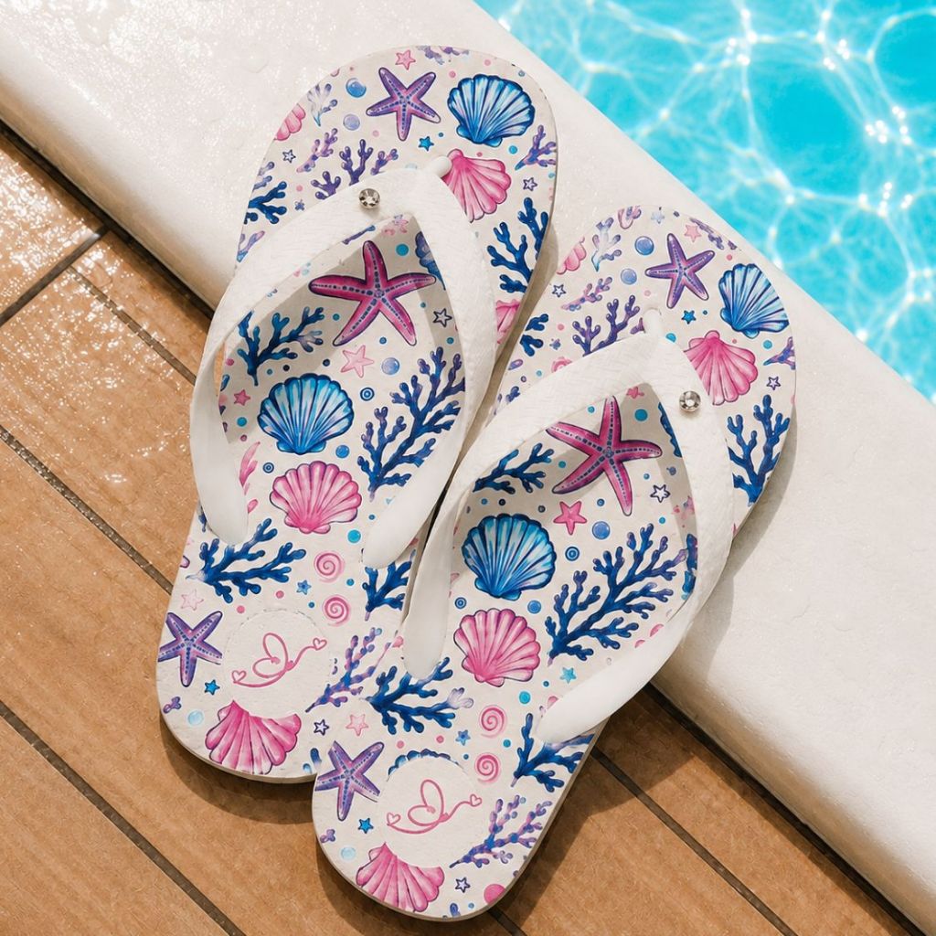 Chinelo Recife Rosa Feminino Antiderrapante Confortável