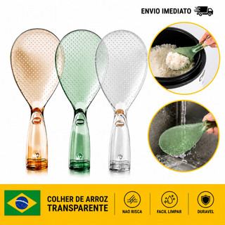 Colher De Arroz monstrinho Para Panela Elétrica – PRÁTICA, FOFA E FUNCIONAL!