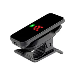 Afinador Para Violão Guitarra Baixo Korg Pitchclip 2 Digital Cromático Clip Presilha Preto