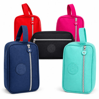 Necessaire Bolsa De Mão Bag Multiuso 2 Divisórias Unissex