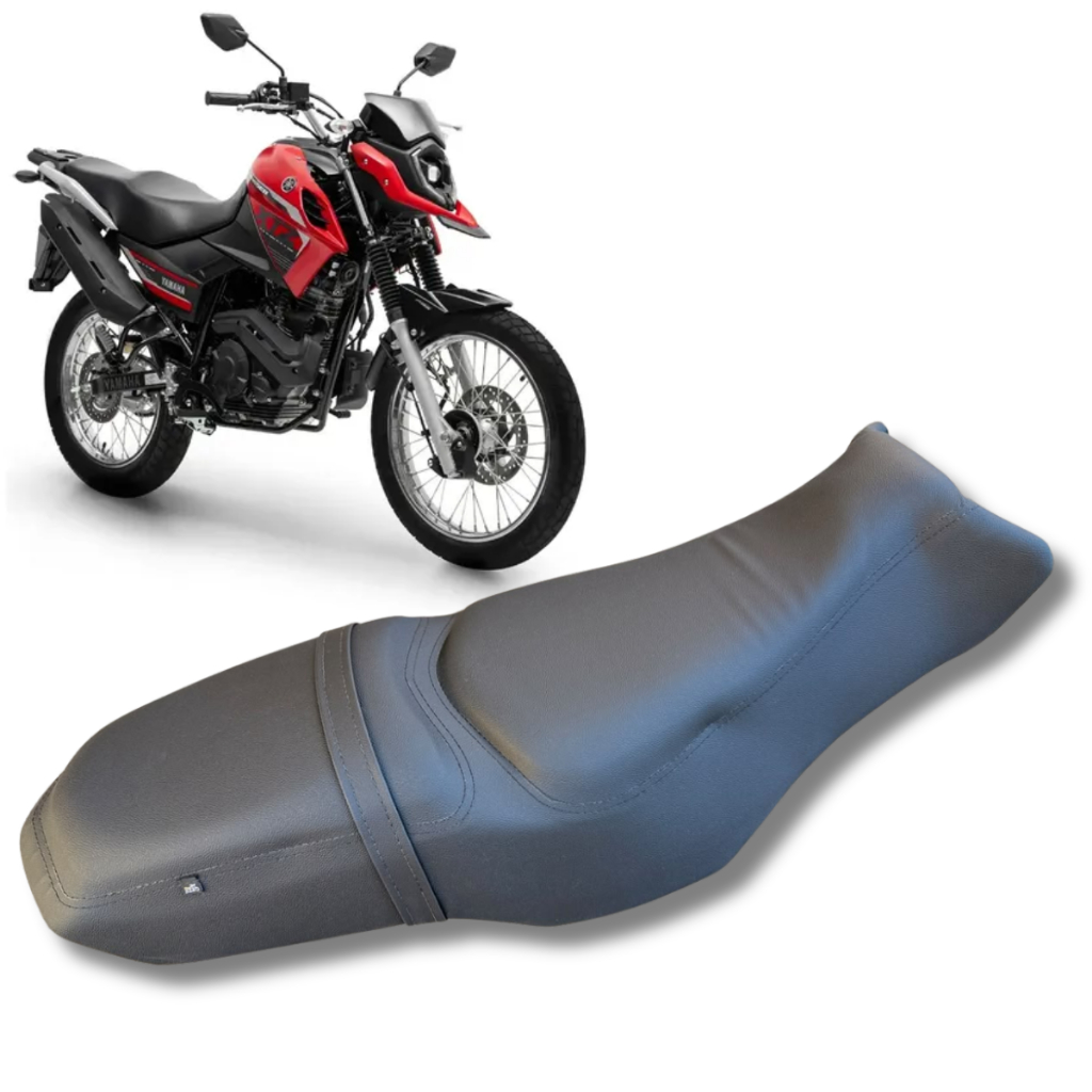 Capa De Banco Moto Crosser 150 Com Almofada Espuma Soft Macio
