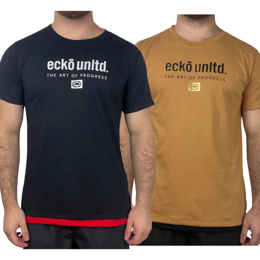 Camiseta Ecko Color Bar