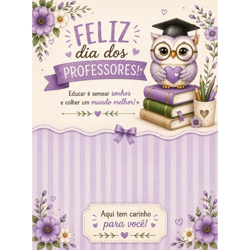 Tag Porta Bombom Dia dos Professores 8x12cm | Lembrancinha Professor Professora 10 ou 15 Unidades