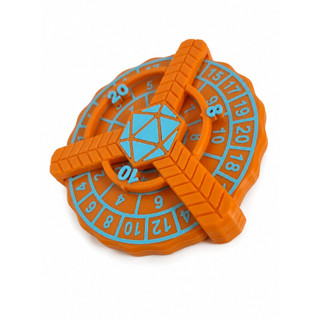 Dado Spinner D20 RPG roleta Fidget Pathfinder, D&D, Tormenta 20, Dado Exótico