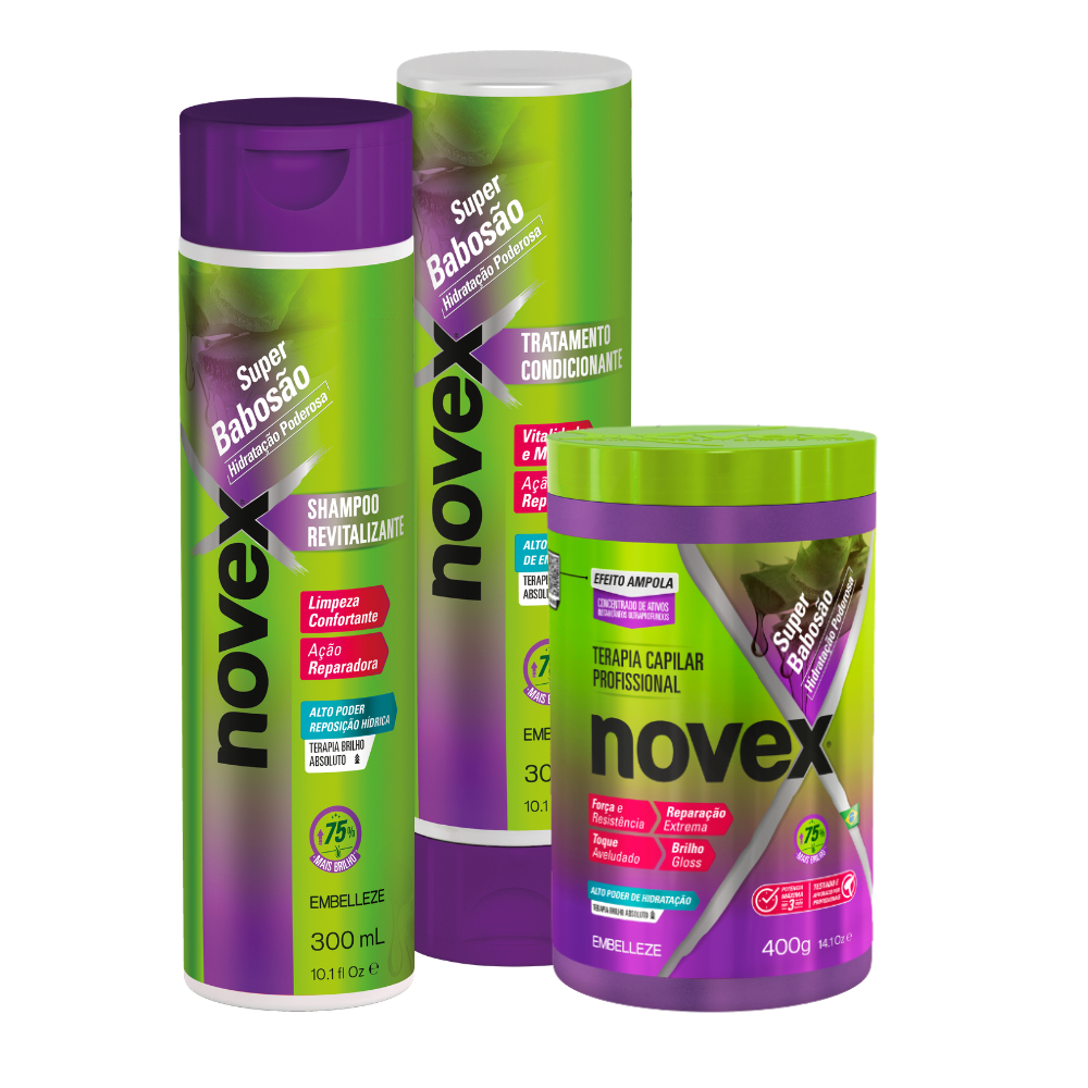 Kit Tratamento Novex Super Babosão