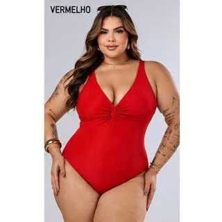 Body Feminino Diva G 44/46 e GG 48/50 Moda Praia Suplex  Realça o Busto Praia Piscina