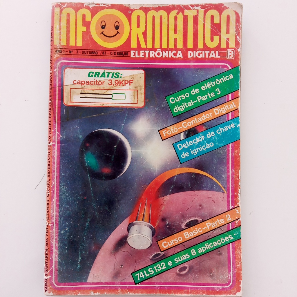 Livro Informatica Eletrônica Digital Curso De Elêtrônic N: 3