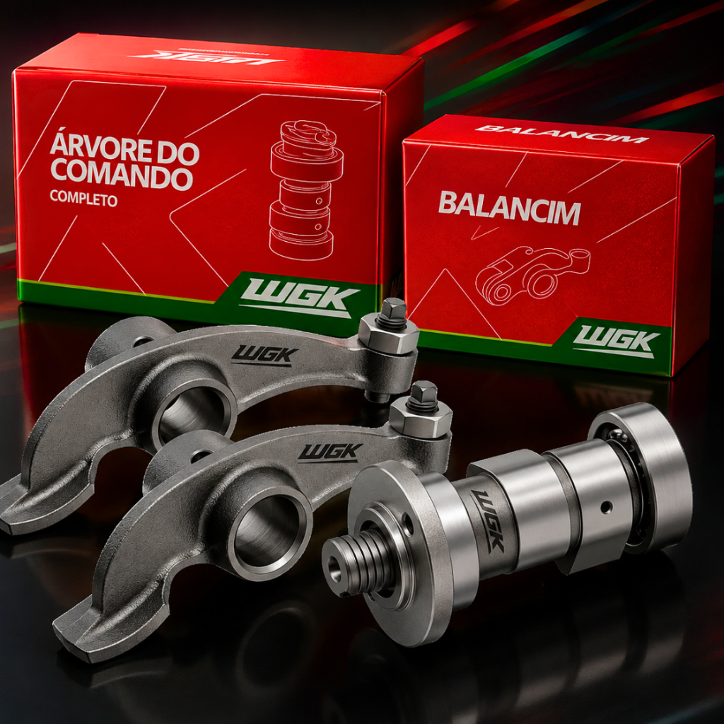 Comando De Válvula + Balancim Braço Oscilante Honda Cbx 200 / Nx 200 / Xr 200 - Wgk
