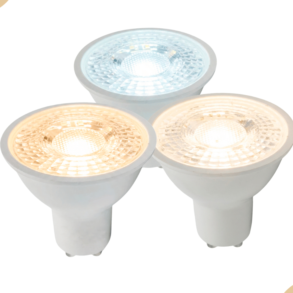 Lâmpada LED Dicróica MR16 GU10 4,8W 350lm Bivolt 3000K 4000K 6500K