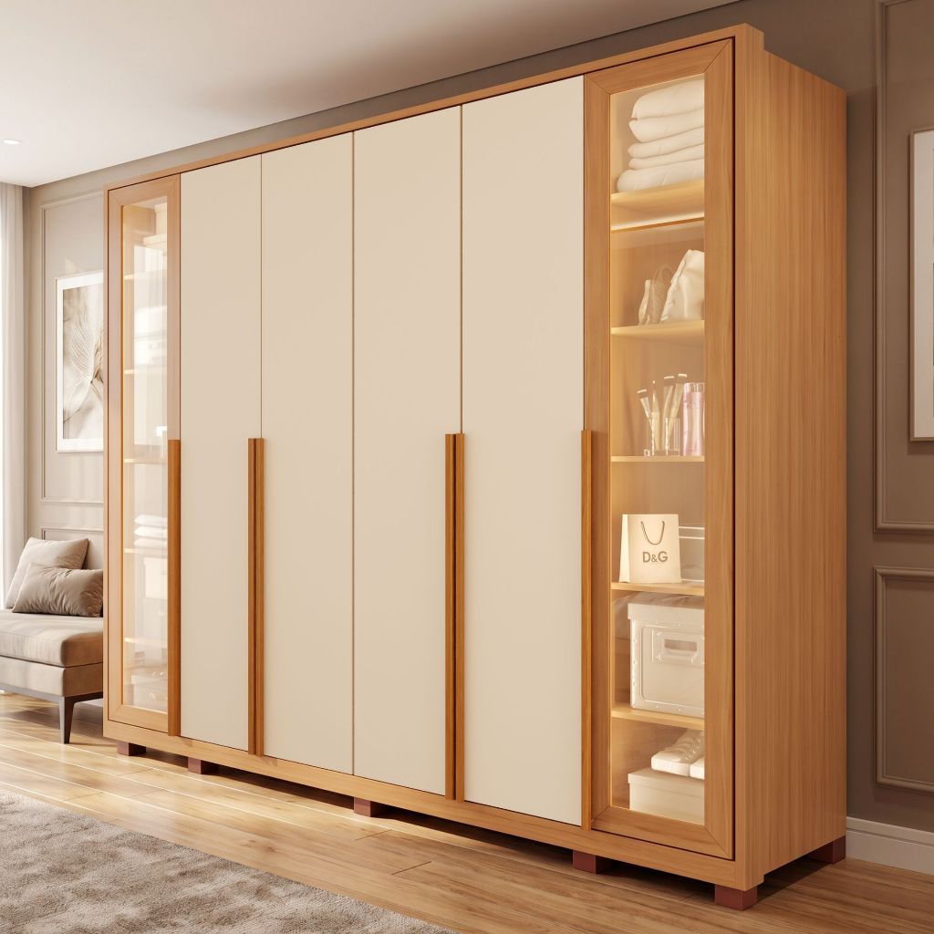 Guarda-Roupas Casal Trento 100% MDF 6 Portas e 6 Gavetas