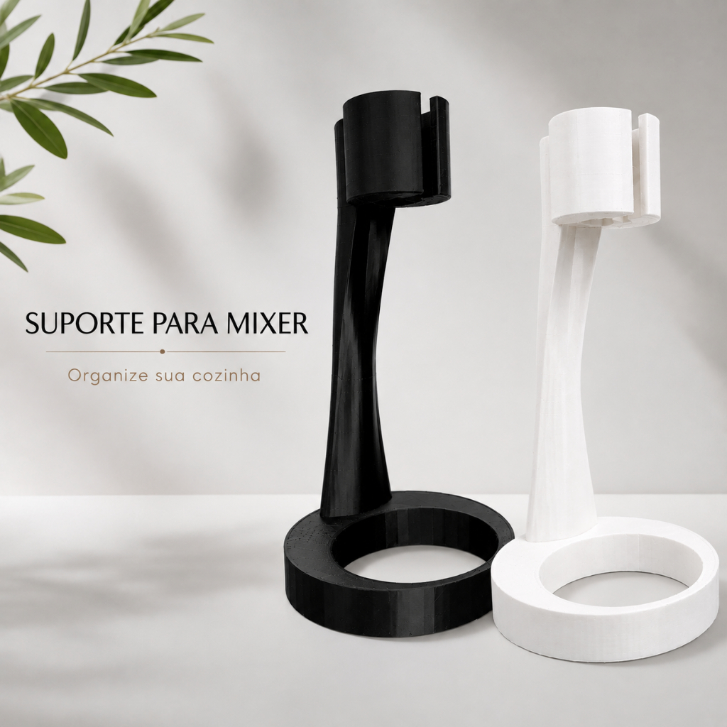 Suporte Base  Estavel de Apoio para Espumado Misturador Batedor  de Leite Mixer Elétrico Portátil