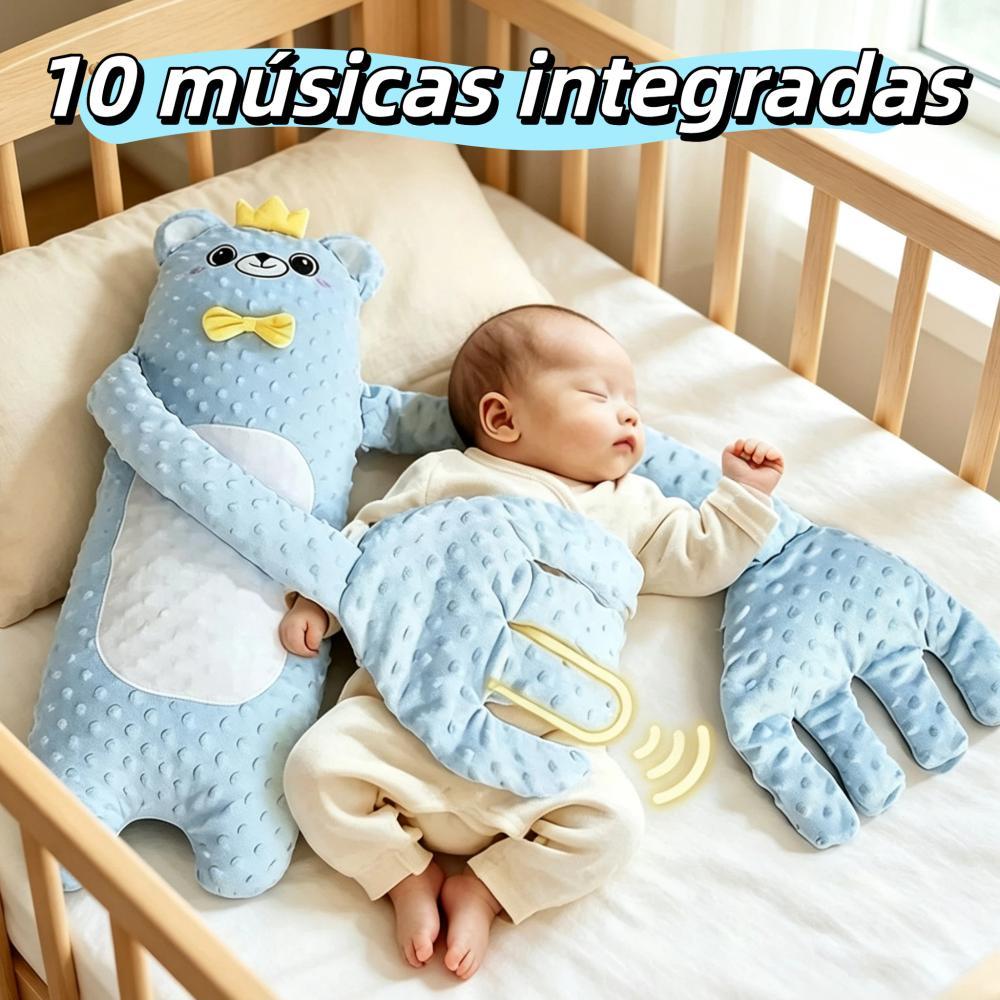 boneco acalmante design de animal fofo tecido confortável e macio almofada com design de animal respirável e confortável