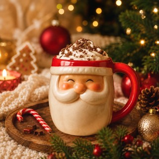 🎅 Caneca Natalina Papai Noel: 64% OFF!