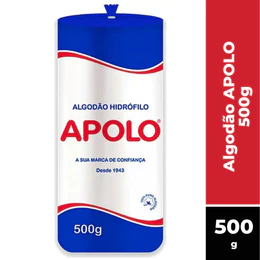 ALGODÃO HIDRÓFILO APOLO 500G