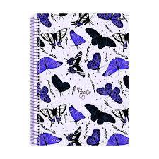 CADERNO UNIVERSITÁRIO 1 MATÉRIA 80 FOLHAS PAPILIO – SÃO DOMINGOS - UNITÁRIO E SORTIDO — imagem 2 de 2