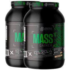 Kit 2x Massa Hipercalórico MASS GAINER 1800G - Original Nutrition