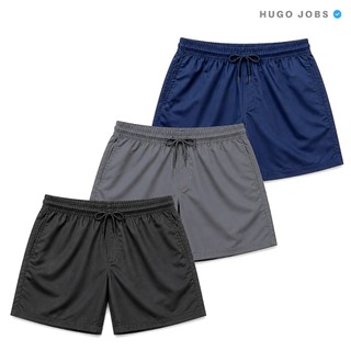 Kit 3 Short Tactel Masculino Bermuda Praia Piscina Drifit Seca Rápido Elastano Bolsos Elástico Cordão Confortável 2026
