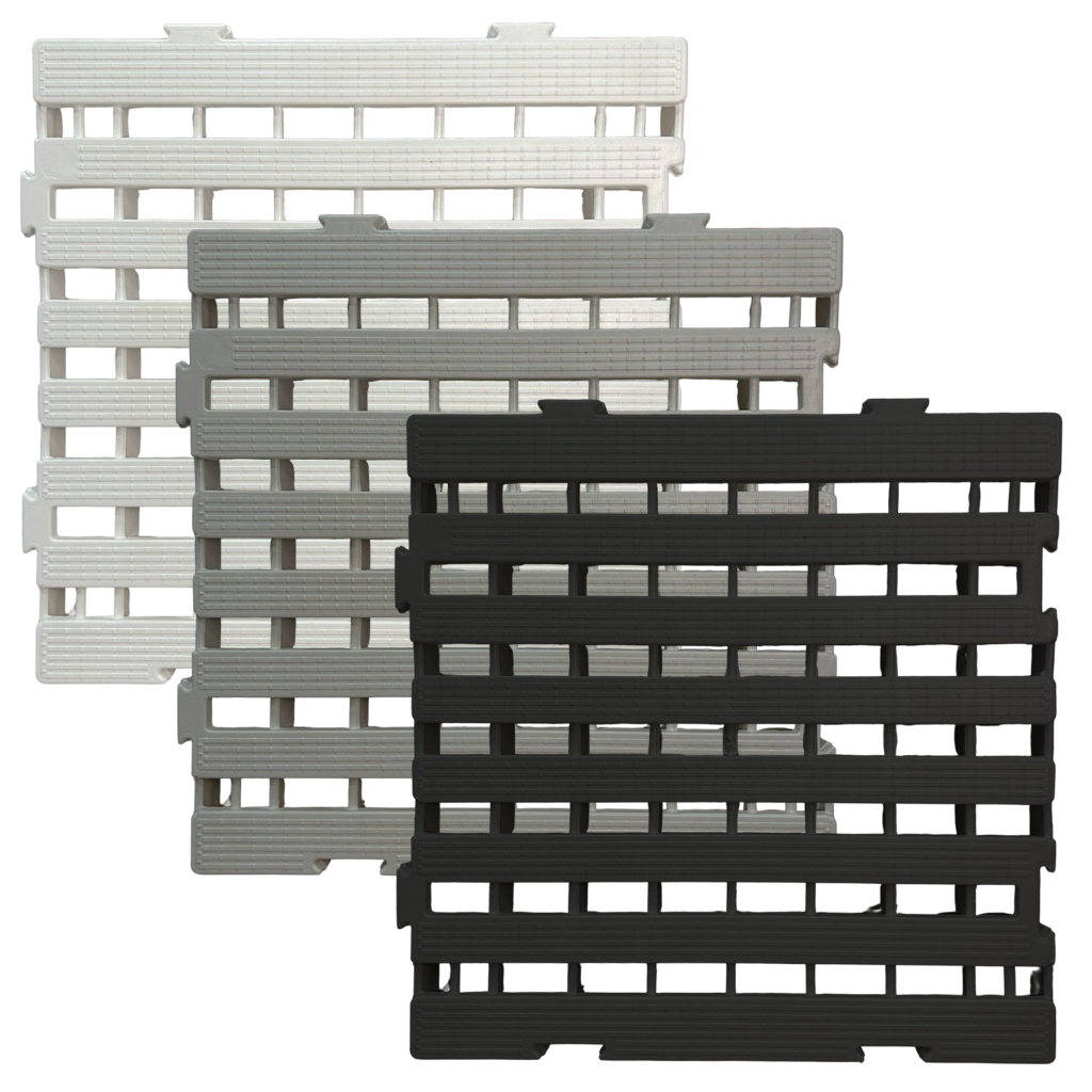 KIT 01 ou 04 und Plástico, Estrado Plástico 40x40x4,5cm