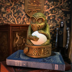 Seminviso Harry Potter Hogwarts Legacy Dourado Colecionável Decoração Geek 15cm