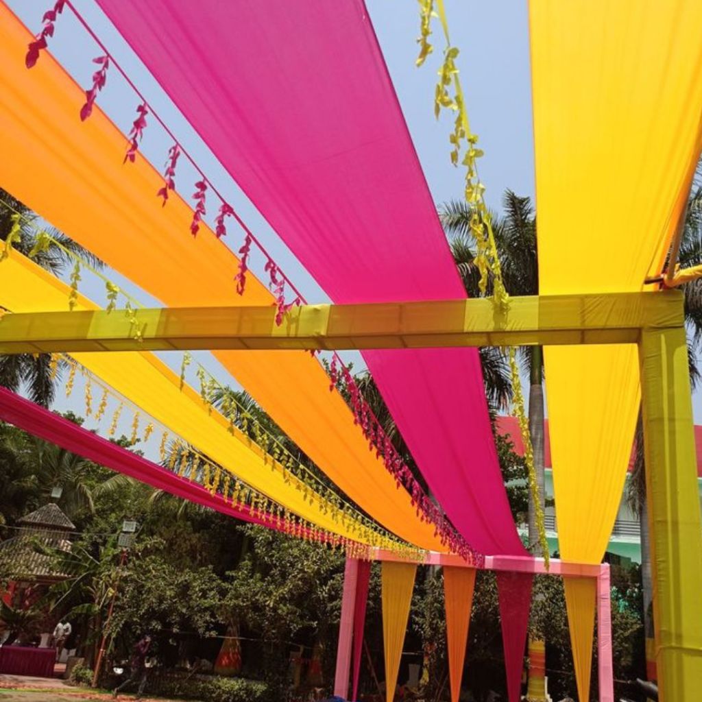 Tecido Helanca Light Tensionada 10,00m x 1,80 m para Eventos Decoração Festa Casamento Tenda Cobertura